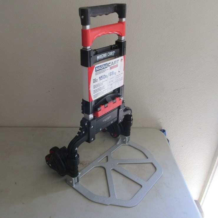 New Unused Magna Cart 6-Wheel Aluminum Hand Truck,