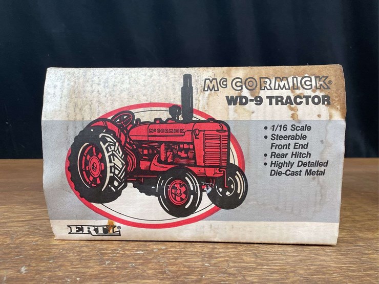 (2)-1/16-mccromick-wd-9-+-ih-forage-wagon-nib-ertl-image-5