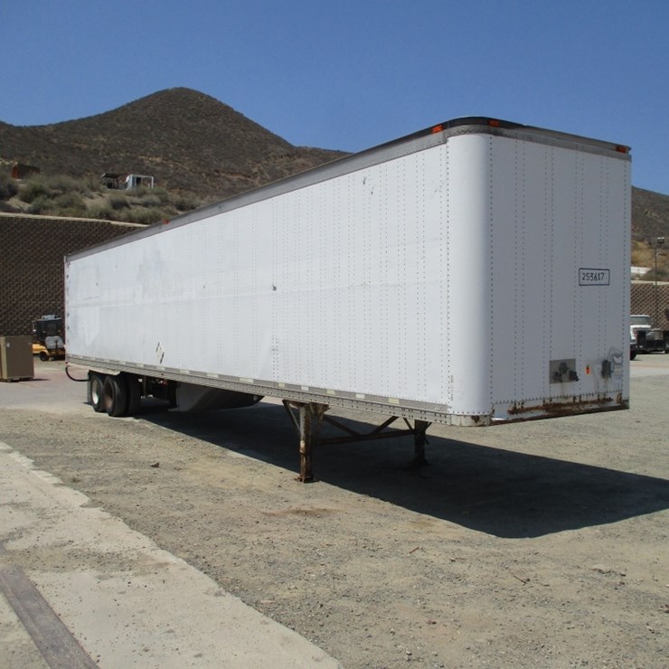 1991 Wabash T/A Van Trailer,