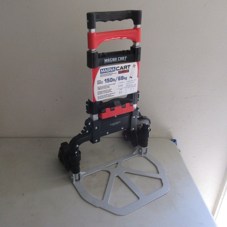 New Unused Magna Cart 6-Wheel Aluminum Hand Truck,