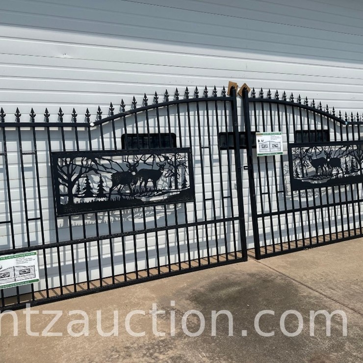 ALL METAL 7' X 20' (2, 10' GATES)