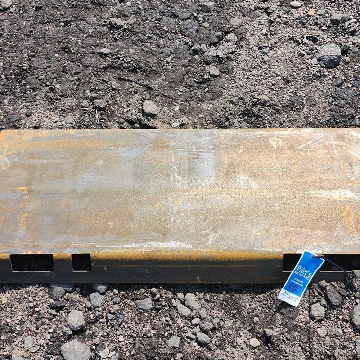 Solid Full Weldable Quick Attach Blank Plate