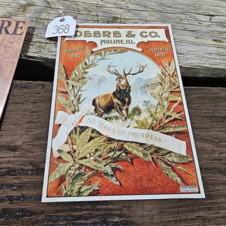 #368 • Deere & Co Metal Sign