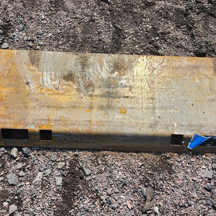 Solid Full Weldable Quick Attach Blank Plate