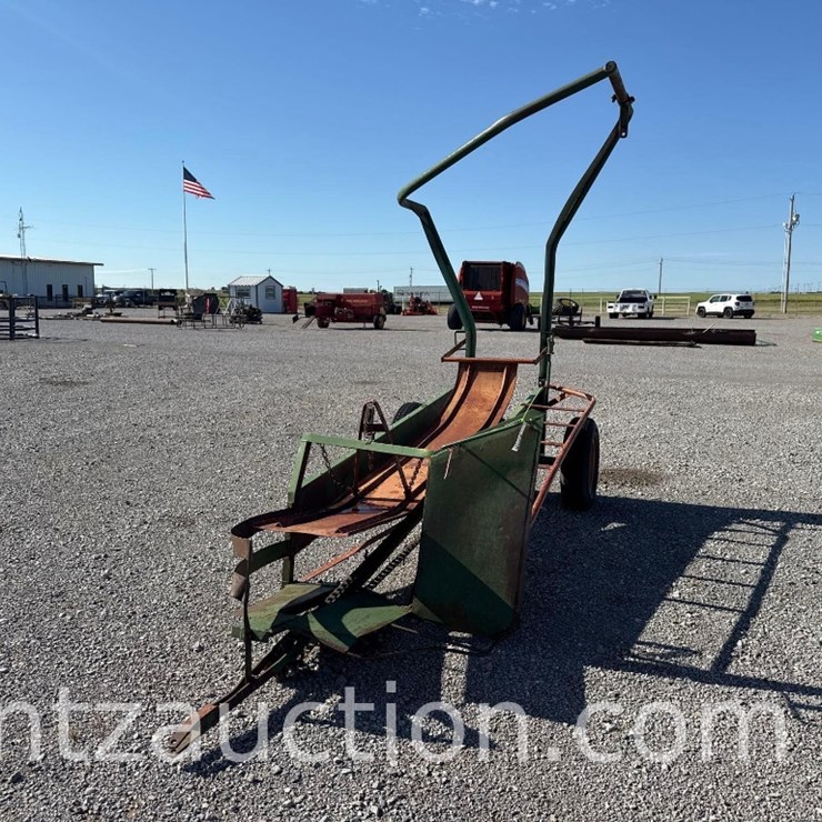 SQUARE BALE POP UP LOADER, 12'