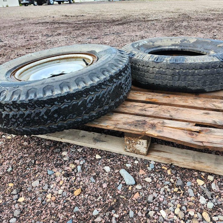 (2) 7.50-16 LT Tires