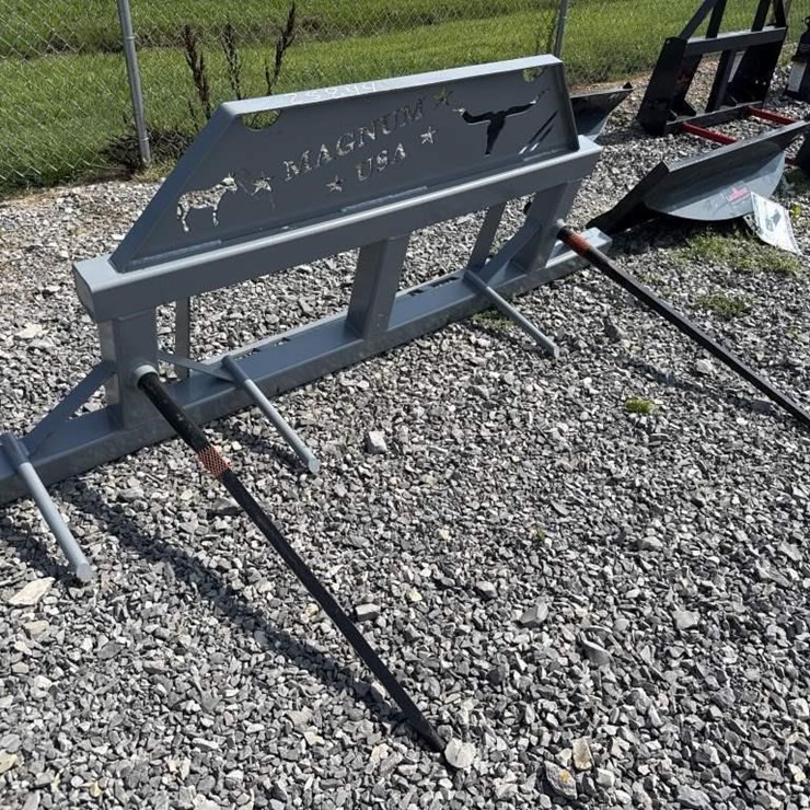 Skid Steer Double Bale Spear