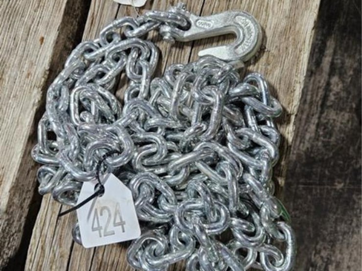 #424-•-new-14'-chain-w/-3/8"-hook-image-1