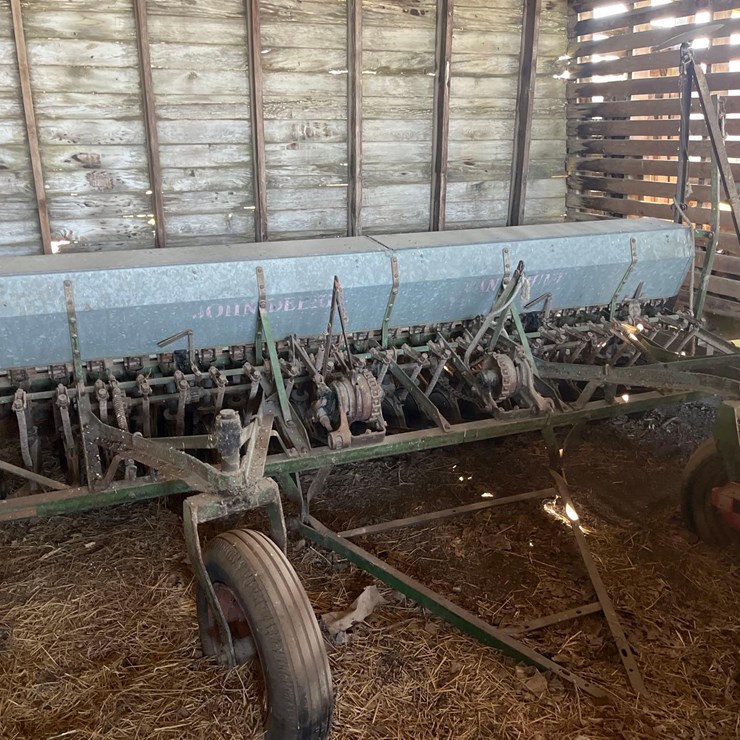 John Deere VanBrunt Grain Drill