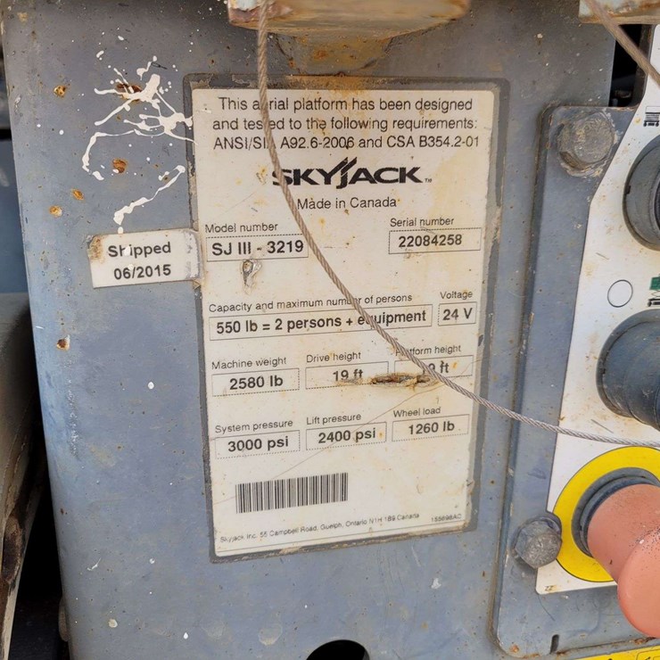 SKYJACK SJIII3219