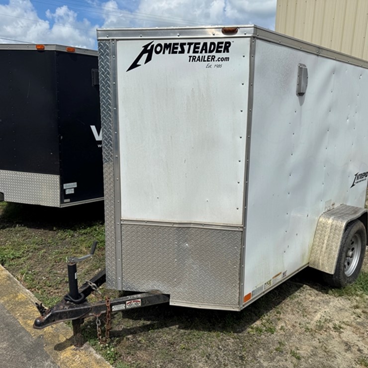 2021 HOMESTEADER INTREPID 11.5' X 6.5' SINGLE AXLE ENCLOSED TRAILER WITH RAMP DOOR