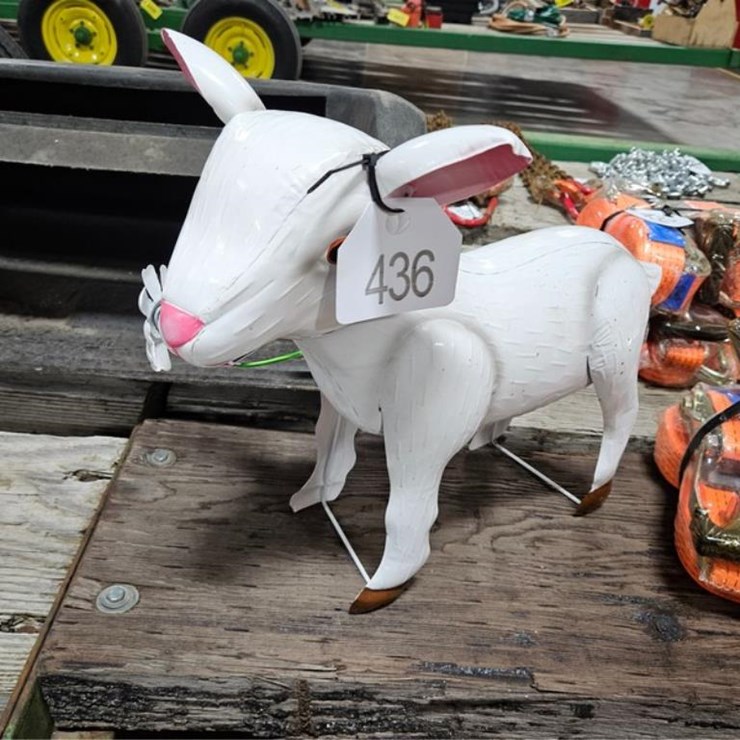 #436 • Lamb Metal Yard Art