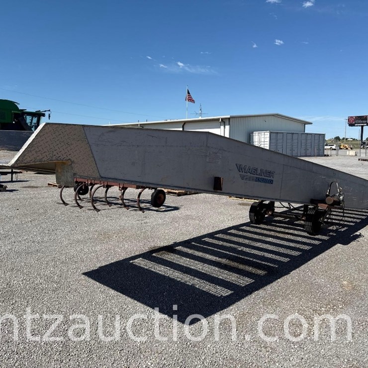 69" X 36' MAGLINER LOADING DOCK, 60" WIDE LANE,