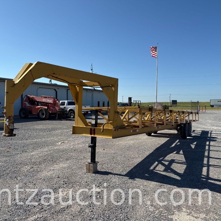 GN 5 BALE HAY TRAILER, 32', TA, INDIVIDUAL