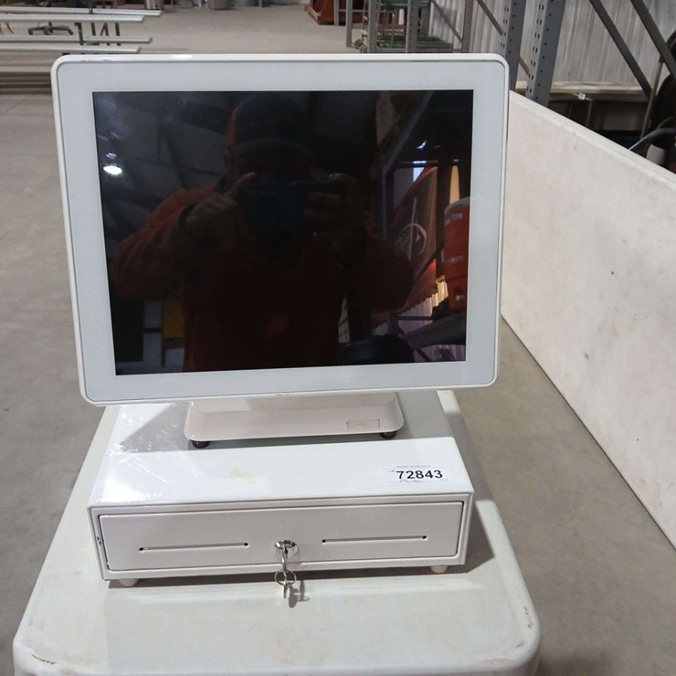 Touch Screen Pos with Register