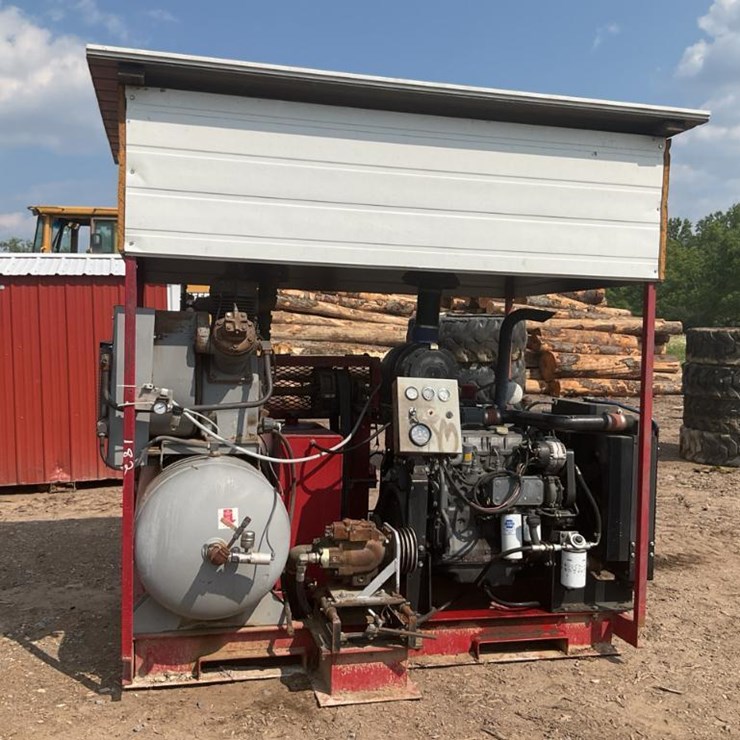 #182 • Deutz Power Unit with Hydraulic Pump and Air Compressor