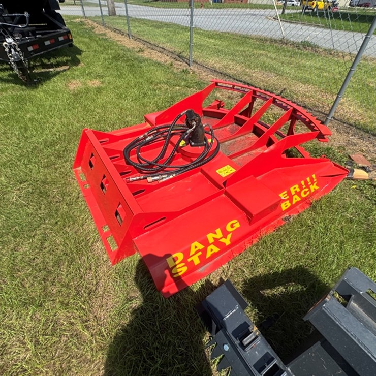 TOPCAT HDRC 6.5' SKID STEER MOUNTED HYDRAULIC BRUSH CUTTER