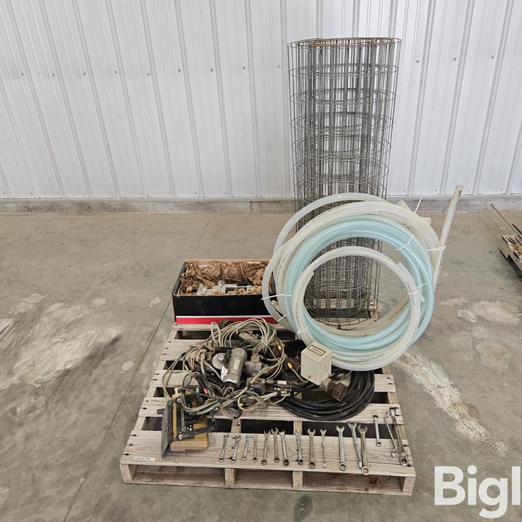 Hiniker 8150 Monitor, Unused Truck Starter, & Other Misc. Items