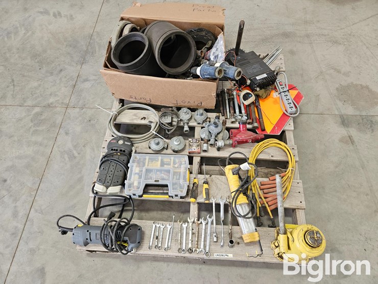 pallet-of-misc.-tools,-parts,-&-fasteners-image-1