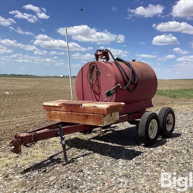 500 Gal Homemade Fuel Trailer W/ Pump