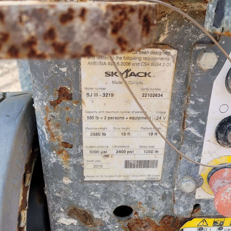 SKYJACK SJIII3219
