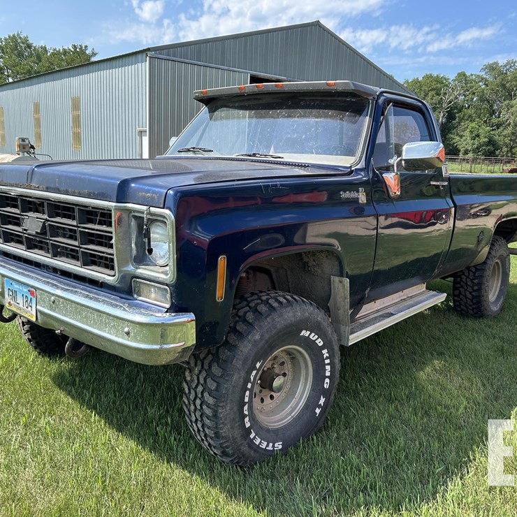 1973 CHEVROLET SCOTTSDALE 10