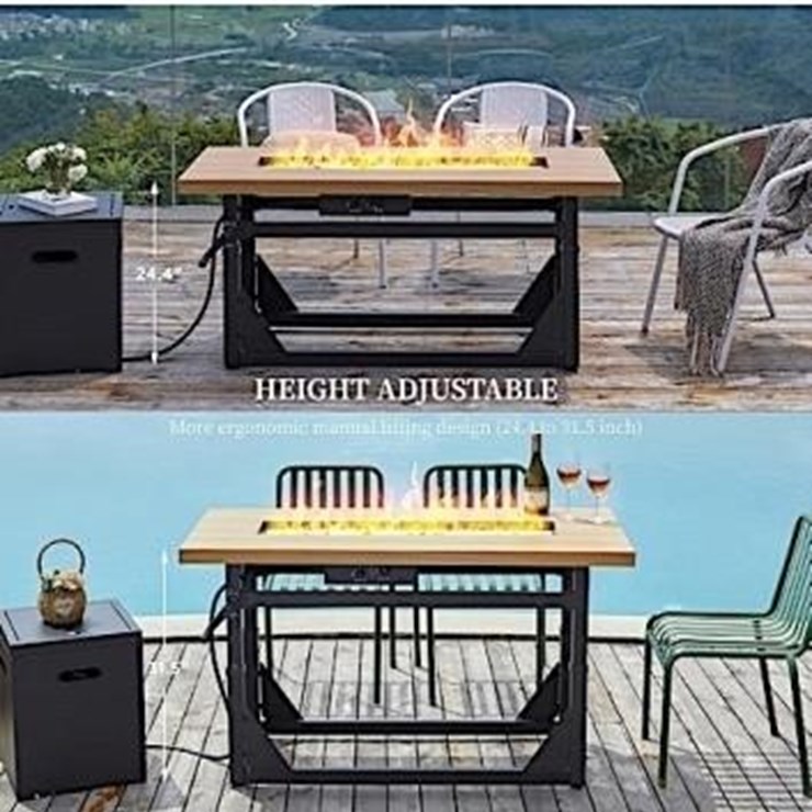 55" Fire Pit Table