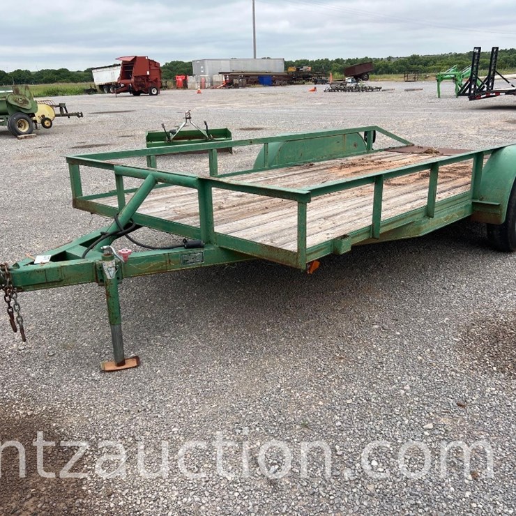HOLT UTILITY TRAILER, 6' X 16', TA, BP, 2" HITCH,