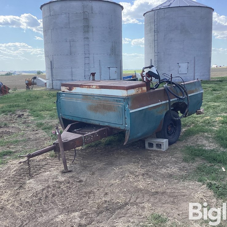 Truck Bed Trailer W/ 120 Gal Fuel Tank