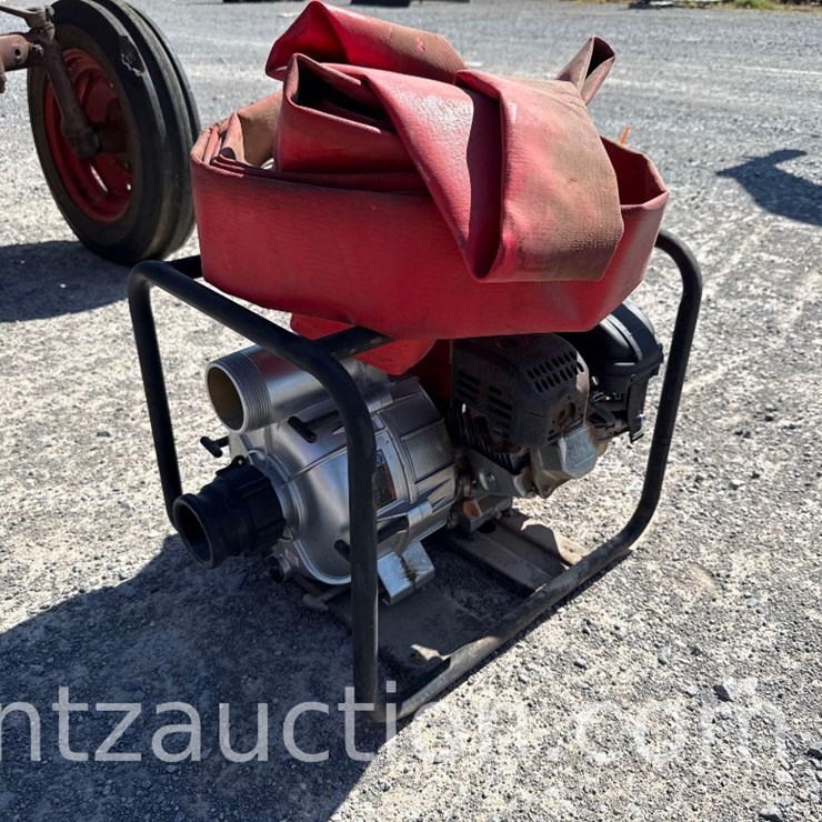 PREDATOR 3" TRASH PUMP, 212CC GAS ENGINE W/ HOSE