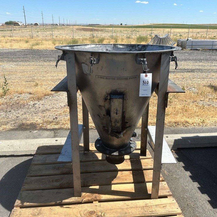 Bulk Sack Discharge Station Hopper
