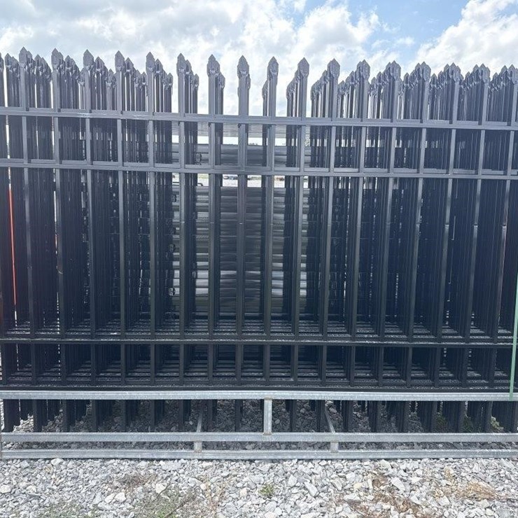 Hurricane 10' Rod Iron Fence
