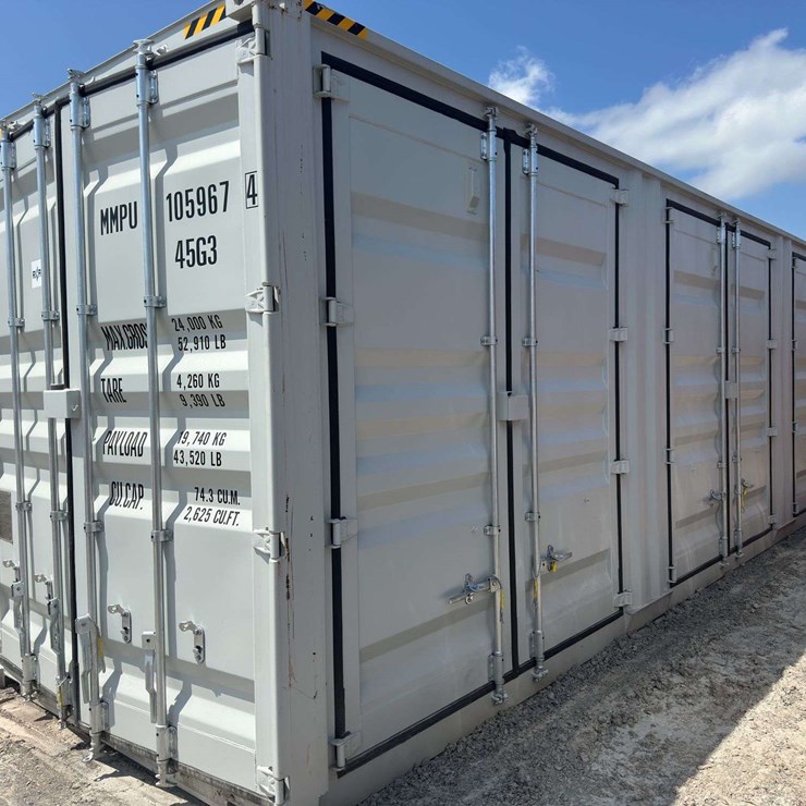 40’ High Cube Multi Door Shipping Container