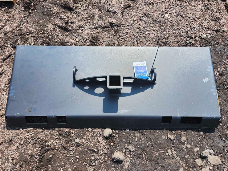 heavy-duty-1/2-moon-gusseted-skid-steer-receiver-hitch-image-1