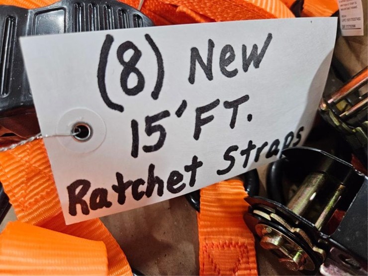 #437-•-new-8---1"-15'-ratchet-straps-image-4