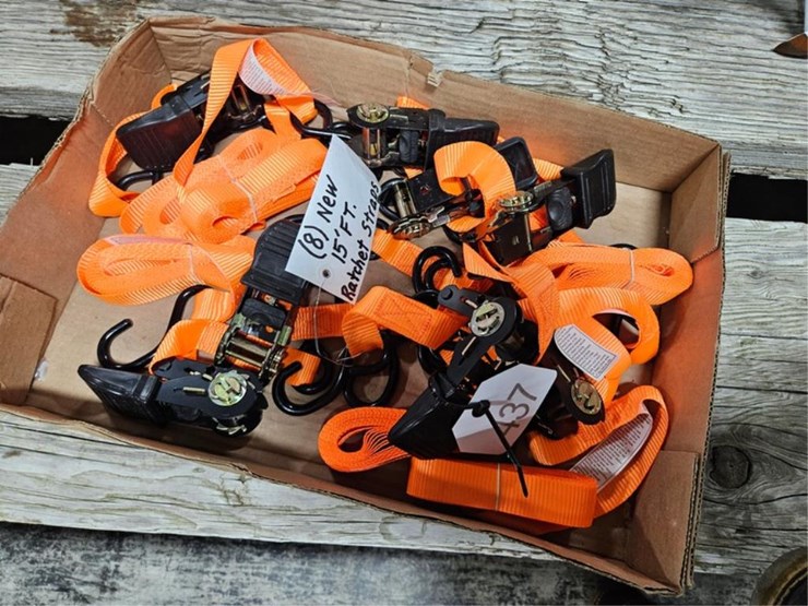 #437-•-new-8---1"-15'-ratchet-straps-image-5