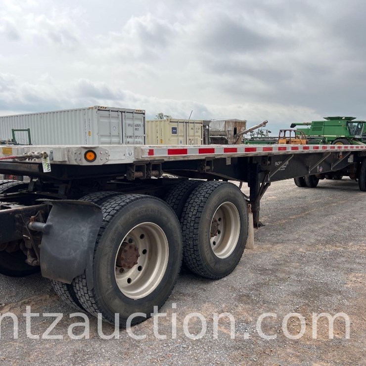 2007 UTILITY FLOAT TRAILER, 48' X 102", ALUM/STEEL