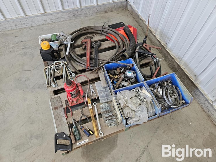 pallet-of-misc.-tools,-parts,-&-fasteners-image-1