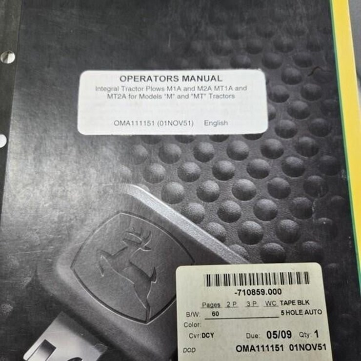 JOHN DEERE MT1A
