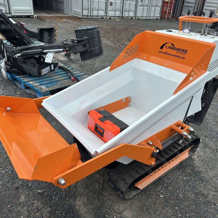 Landhero Self-Loading Mini Crawler Dumper (no electric start- pull start only)￼