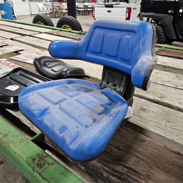 #363 • New Blue Tractor Seat