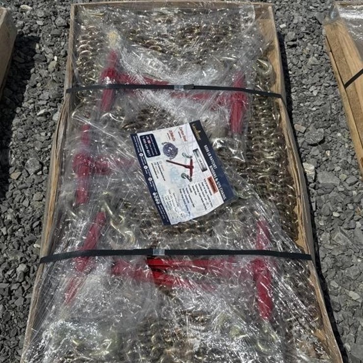 3/8" to 1/2" chain and load binders