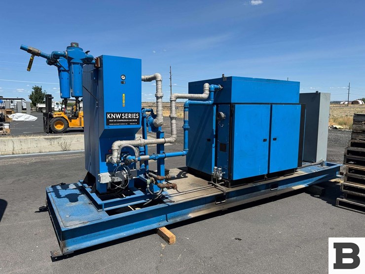 2008-kobelco-two-stage-air-cooled-stationary-air-compressor-image-2