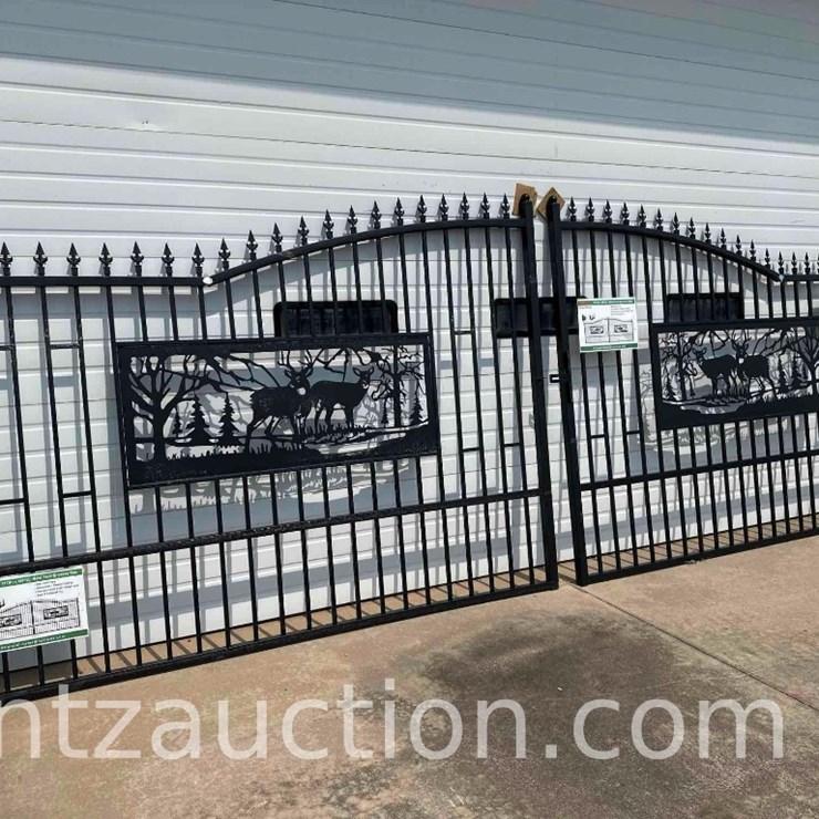 ALL METAL 7' X 20' (2, 10' GATES)
