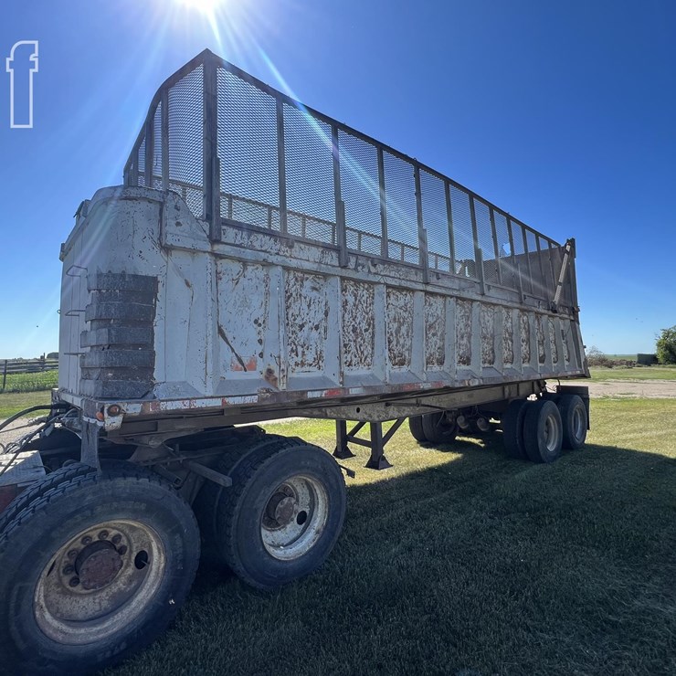 28FT END DUMP TRAILER