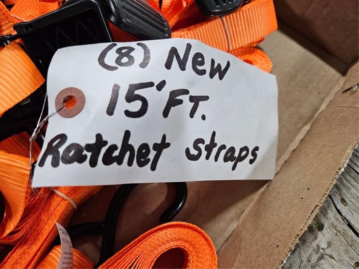 #370-•-8---new-15'-ratchet-straps-image-2