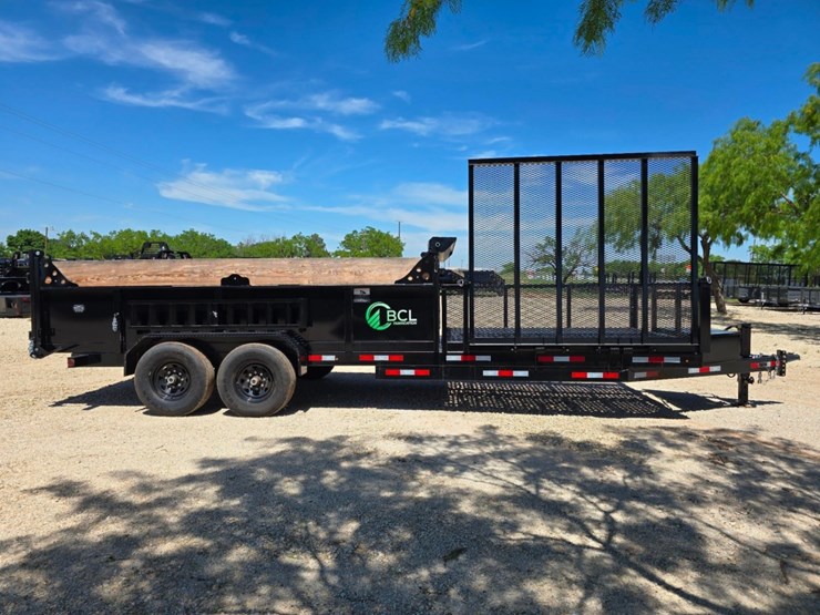 2024-bcl-fabrication-landscape-dump-trailer---heavy-duty-utility-trailer-for-mulch-debris-hauling-image-14