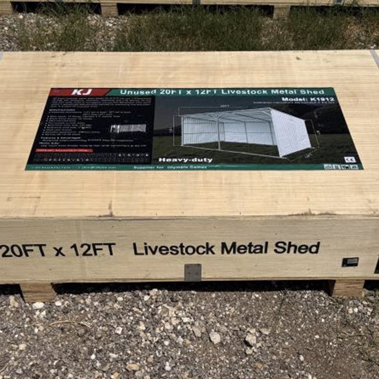 #216 • Livestock Metal Shed - 20 FT x 12 FT