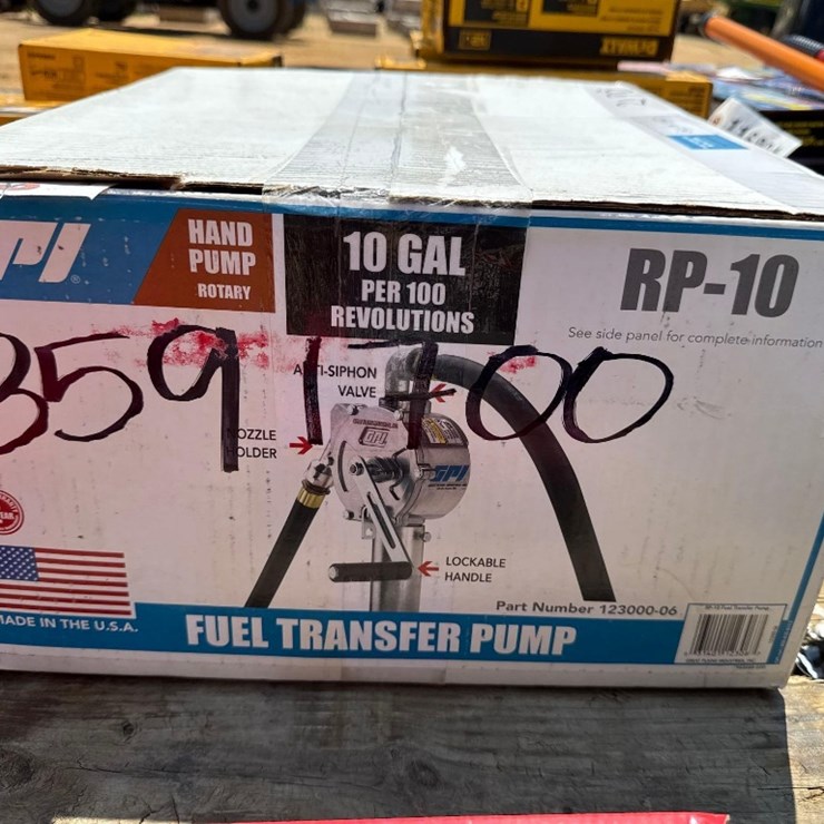 2170 - MANUAL FUEL PUMP