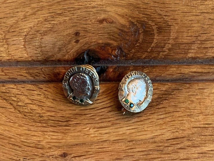 (2)-john-deere-30-year-service-pins-image-1